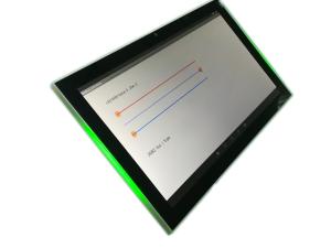 With 3-colors LED Capacitive touch LCD IPS panel android 10 inch tablet pc