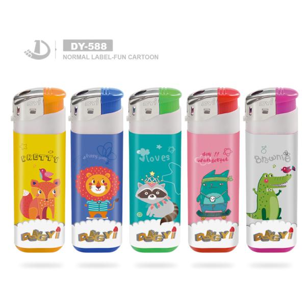 2022 Lighters Smoking Accessories Cigarette Flint Lighter with Request Samples Option