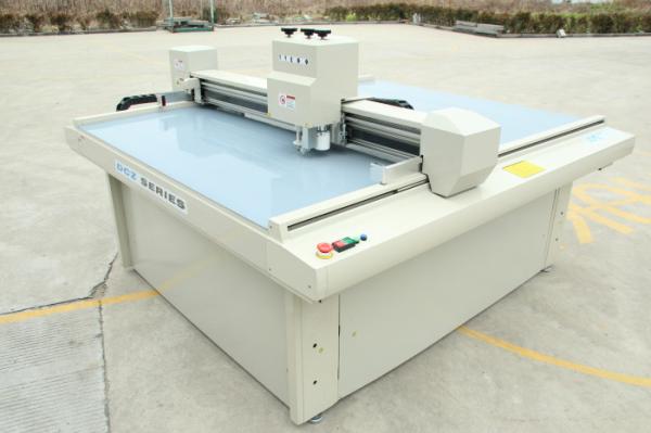 Quality Sample Corrugated Box Making Machine / Cardboard Plotter Cutter Customized Size for sale
