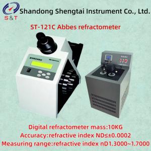 China Abbe Refractometer ST-121C Uses Visual Aiming To Measure Refractive Index Of Liquids Or Solids wholesale