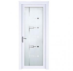 China Waterproof Aluminum Room Door Interior Painting Surface  Bathroom Door wholesale