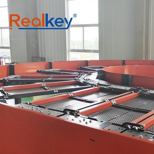 Strong Flexibility Split Tray Parcel Sorting System For Small And Medium Sized