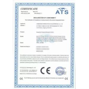 Dongguan Bibuke Electronic Technology Co., Ltd. Certifications