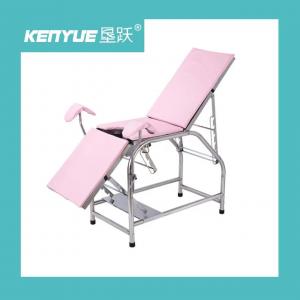 Stainless Steel Simple Black Obstetric Table Gynecological Examination Bed