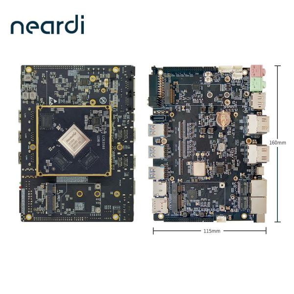 Quality ARM Mali G610 MC4 GPU RK3588 Single Board Computer 4*Cortex-A76+4*Cortex-A55 LKD3588 for sale