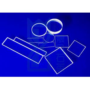 China Multi Functional Fused Quartz Sheet Environmental Friendly Non Harmful Material on sale