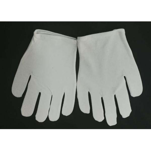 Cosmetic Overnight Moisturizing Gloves , Cotton SPA Gloves Flexible Knitting