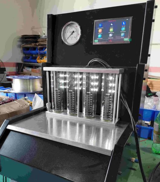 Quality 220V Ultrasonic Injector Cleaning Machine , 200W Auto Fuel Injector Tester Cleaner for sale