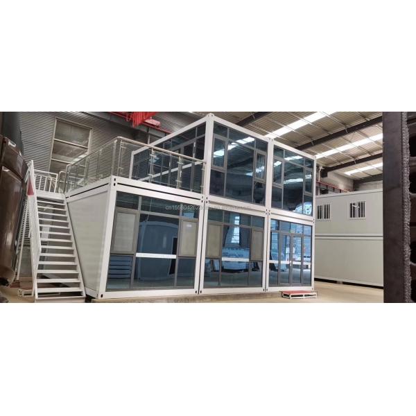 Modern Design 20ft Container Mobile House for Temporary Construction Site Migrant Workers' Living Quarters Solution