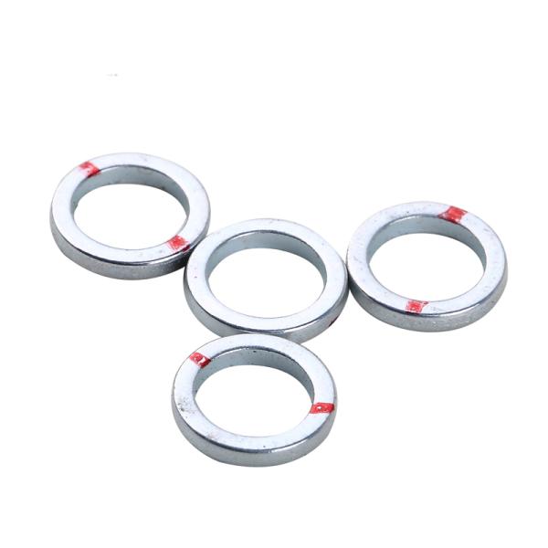Blue Zinc Coating Axial NdFeB Neodymium Magnet