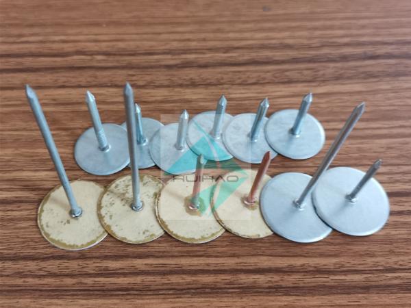Quality 2.7mm X 30MM Length Capacitor Discharge Cupped Head Weld Pins With Insulated Treatment base washer for sale