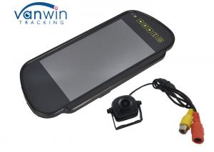 China 7 Inch Windshield Car Rear View TFT LCD Monitor Mirror Monitor with 2 video inputs on sale