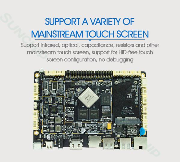 Quality RK3399 Infrared Embedded System Board Android 7.0 Anti Electromagnetic for sale