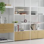 Rectangular File Cabinet Large Storage Space and Easy Access to Items with