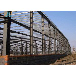 Prefabricated Multi Storey Steel Frame Construction With Crane