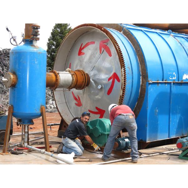 Pyrolysis Machines for Converting Small Waste Plastic to Diesel Fuel Oil 380V Voltage