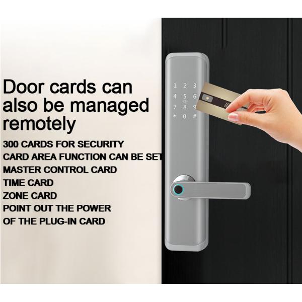 Intelligent Fingerprint Scanner Door Lock Burglar Proof Automatic Intelligent