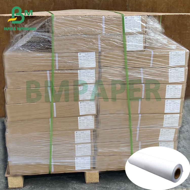 China 80gsm White Smooth Engineering Design Cad Plotter Drawing Paper on sale