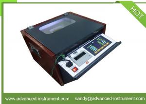 China IEC 156 Dielectric Breakdown Voltage Portable Oil Testing Set on sale