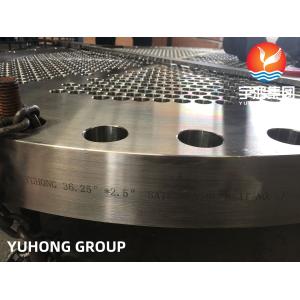 ASME SA182 F316L, 1.4404 Stainless Steel Forged Tubesheet For Heat Exchangers