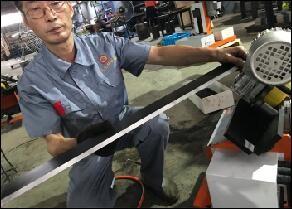Quality High Efficiency Handheld Chamfering Machine Smooth Finish Stable Operation for sale
