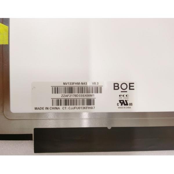 NV133FHM-N43 BOE 13.3" 1920(RGB)×1080, 350 cd/m² INDUSTRIAL LCD DISPLAY