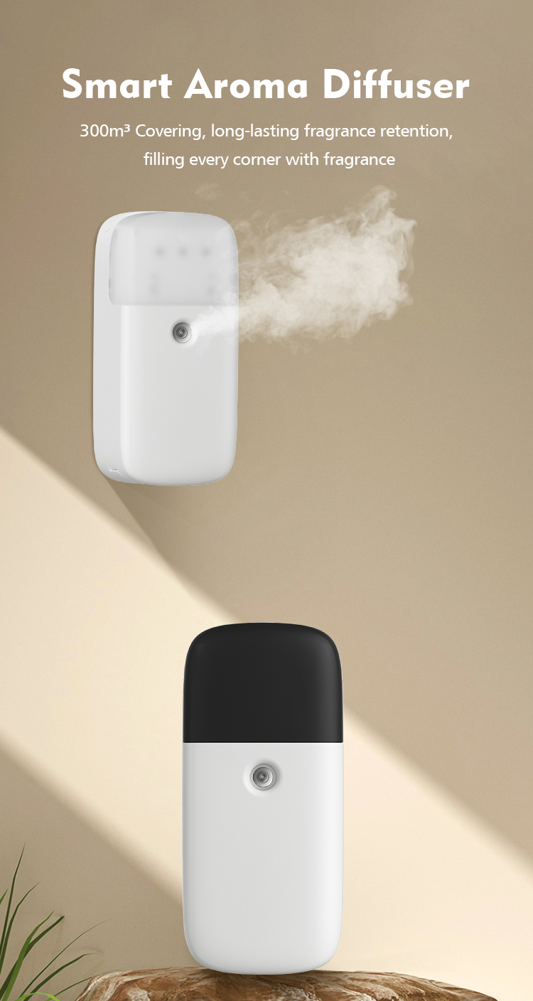 Wall Mounted Ultrasonic Aroma Diffuser 168ML Capacity 4W DC 6V Aromatherapy Machine