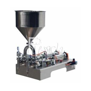 China 1000ml Semi Auto Pneumatic Liquid Paste Filling Machine on sale