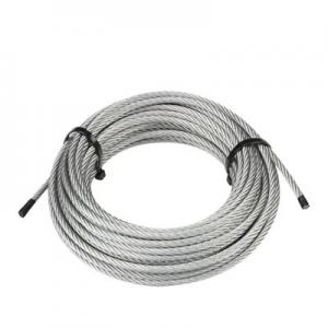 China Hanging Lamp Special 6*7 FC Carbon Steel/Stainless Steel Wire Rope with Fiber Core wholesale