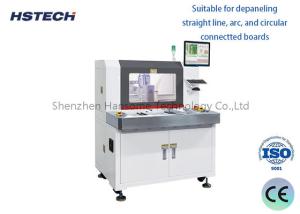 CCD Vicual Aligement Double Platform Offline PCBA Router Machine With 4 Axis Motion Control