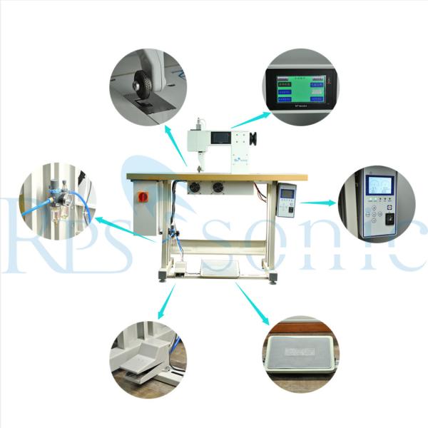 1000watt Titanium Horn Ultrasonic Sewing Machine Continuous Welding