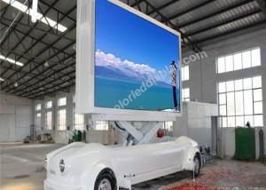 China Digital Truck Mobile LED Display WIN98 / 2000 / NT / XP Operating System on sale