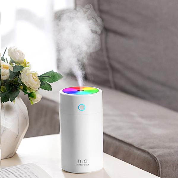 400ml USB Portable Mini Cool Mist Air Humidifier With LED Light
