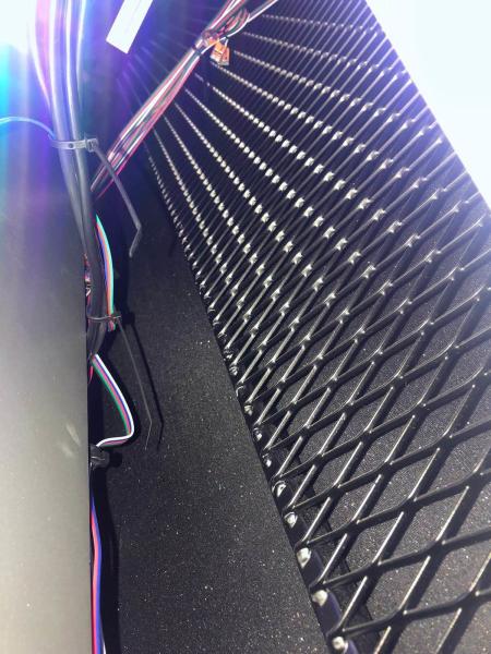 Quality Grating Architectural Expanding Wire Mesh Panels Customized 20m Length for sale