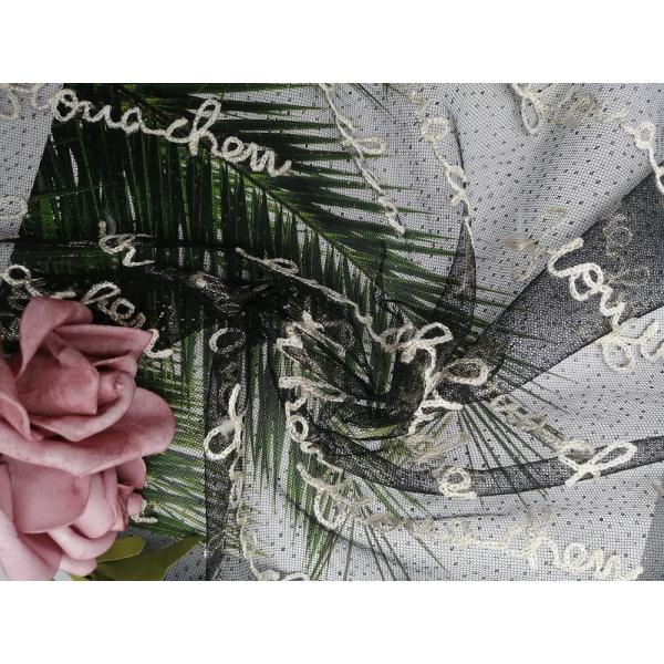 Glitter Foil Printed Fabric