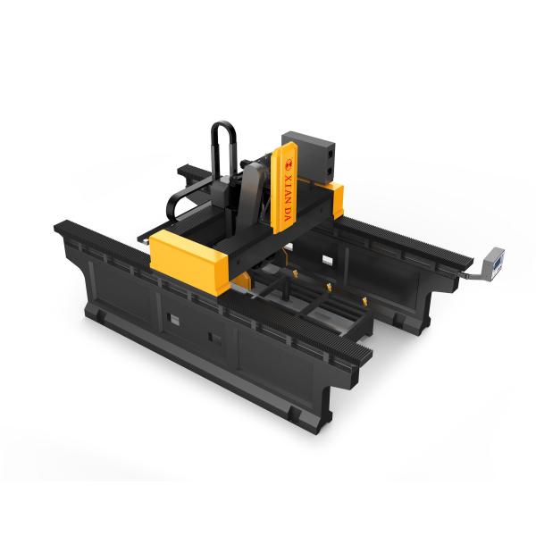 High Dual Beam Bridge Linear Cutting And Milling Depth Machinery