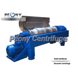 Poultry Wastewater Automatic Decanter Centrifuges Horizontal Structure