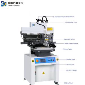 China High Accuracy Solder Paste Screen Printing Machine With Touch Screen on sale