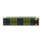 Medical Equipment Programmable Lcd Display , Custom 7 Segment Lcd Display