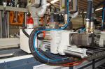 Static Type Double Stations TPR Sole Making Machines Two Injector 70-100 Pairs