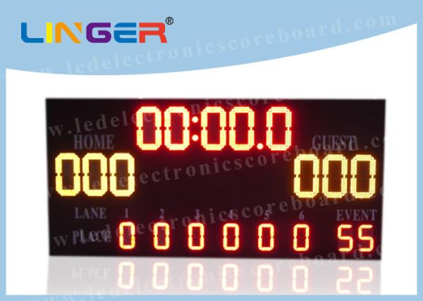 Quality Low Voltage Swimming Pool Scoreboard Remote Control Waterproof PC Software Controller for sale