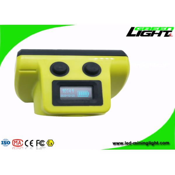 IP68 Waterproof 232Lum 1.78W OLED Screen Cordless Cap Lamp