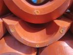 Orange Polyethylene Dredge Pipeline Floats Ultimate Solution For Durability