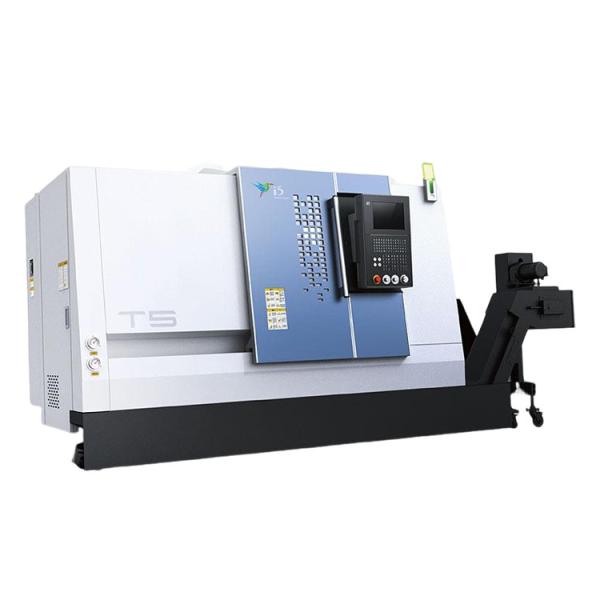 Quality T5.1-500Q Metal Lathe Milling Machine Combo With Fanuc Control CNC Turning Center for sale