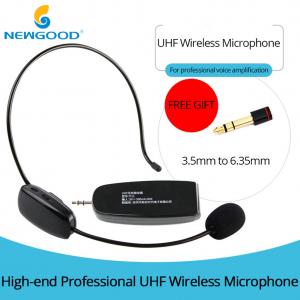 China UHF Universal Digital Over the Head with Noise Cancelling Microphone and removable ear hook ,Headset And Handheld 2 In 1 wholesale