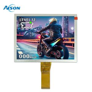 8 inch IPS TFT LCD module 800×600 RGB 24 Bit 50 Pin 1000cd/m2 for Industrial TFT Display