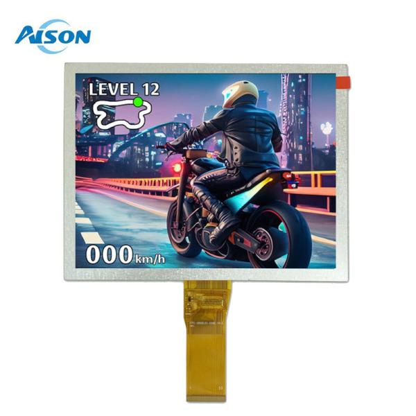 Quality 8 inch IPS TFT LCD module 800×600 RGB 24 Bit 50 Pin 1000cd/m2 for Industrial TFT Display for sale