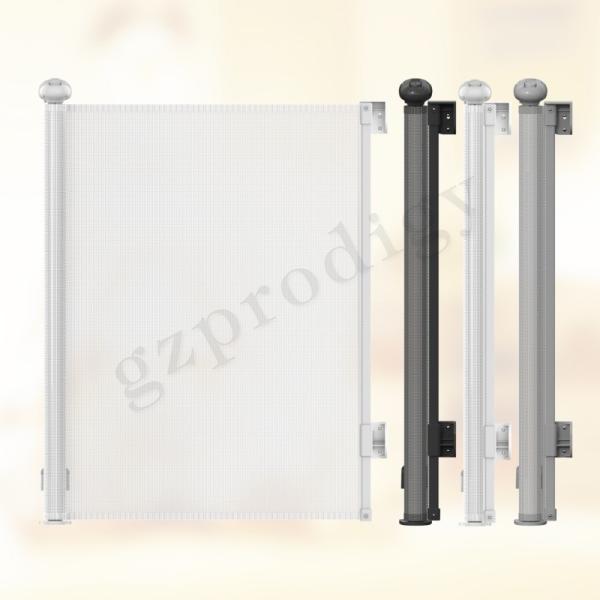 Indoor Outdoor Pet Gate Retractable Mesh Gate For Stairs