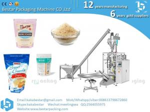 China Flour Packing Machine With Bag Filling And Sealing Machine With Date Coder on sale
