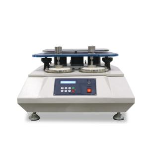 China LCD Display ISO 20344 Shoe Testing Machine Martindale Abrasion Tester on sale